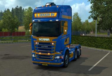 Scania RJL G Dekker BV Dutch Skin