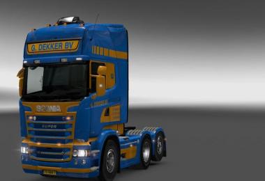 Scania RJL G Dekker BV Dutch Skin