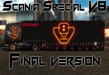 Scania Special V8 Pack v3.0 Final Version (FIX Other Bugs)