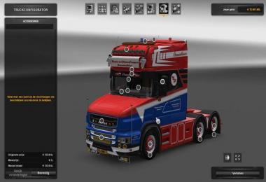 Scania T620 Streamliner + Cabin DLC ready 1.24 - 1.25