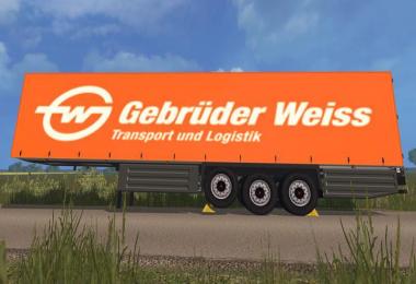 SCHMITZ CARGOBULL SKIN GEBRUDER WISS v1.0