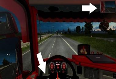 Small hud mirror and some extra’s