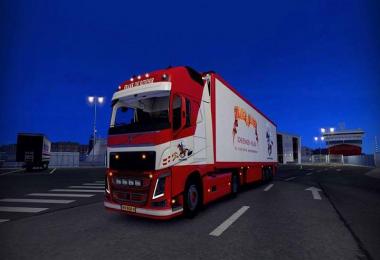 Volvo FH2013 Frank de Ridder & Schmitz Trailer 1.24-1.25
