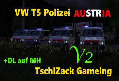 VW T5 police Austria v2.0