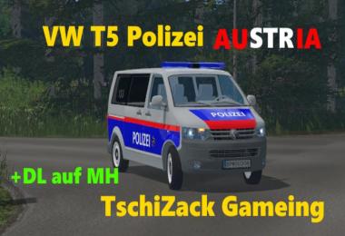 VW T5 police Austria v2.0