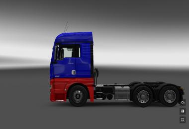 Two tone paint for Madster's MAN TGX Euro 6 1.21