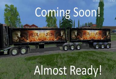 Dale Earnhart Cat Truck and Trailer By Eagle355th