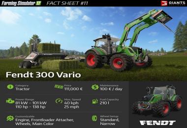 Farming simulator 17 Fact Sheet #11