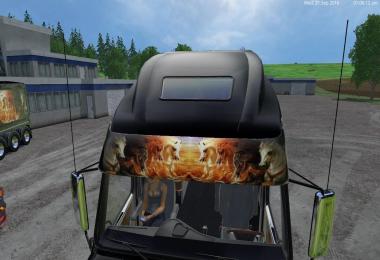 Grave Digger Truck Trailer Volvo Truck Trailer by Eagle355th