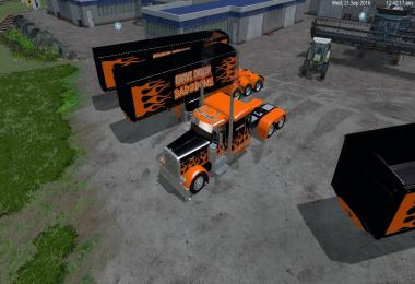 Grave Digger Truck Trailer Volvo Truck Trailer by Eagle355th
