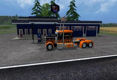 Grave Digger Truck Trailer Volvo Truck Trailer by Eagle355th