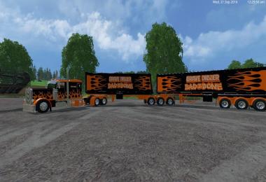 Grave Digger Truck Trailer Volvo Truck Trailer by Eagle355th