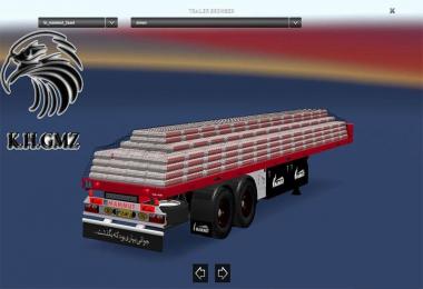 Iranian mammut 2 axel flat