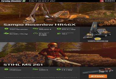 Let's cut down some trees in FS17