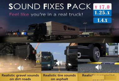 Sound Fixes Pack v17.0 for ATS