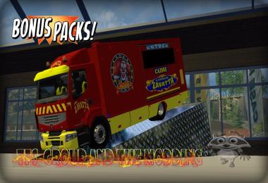 ZAVATTA CAISSE DU CIRQUE + TRAILER TFSGROUP