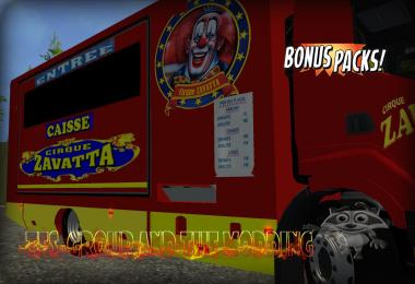 ZAVATTA CAISSE DU CIRQUE + TRAILER TFSGROUP