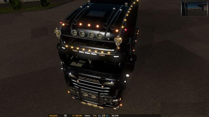 Roofgrill and Cab Parts Scania RJL ZT