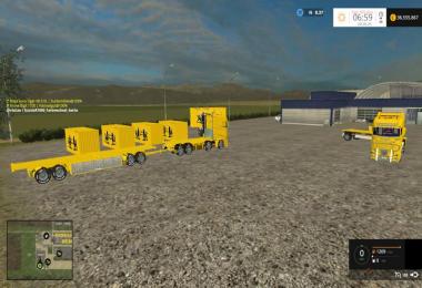 4 axle container turntable v0.1