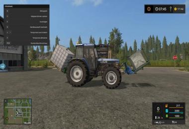 Adaptor frame implement frontloader v1.0