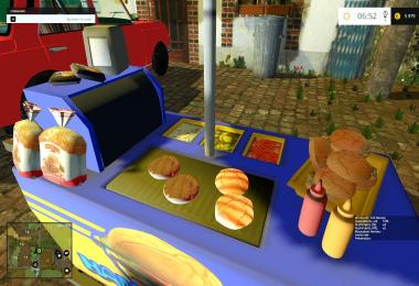 Burgers cart