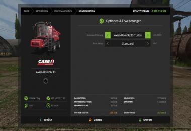 Case IH 9320 Pack with options v1