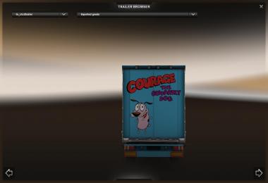 Courage The Cowardly Dog trailer skin 1.21-1.25
