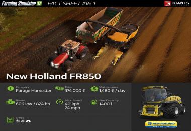 FARMING SIMULATOR 17 FACT SHEET #16