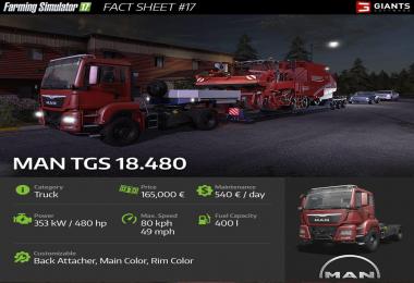 FARMING SIMULATOR 17 FACT SHEET #17