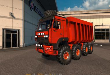 KAMAZ MONSTER 8x8 [RED] - UPDATED for 1.25