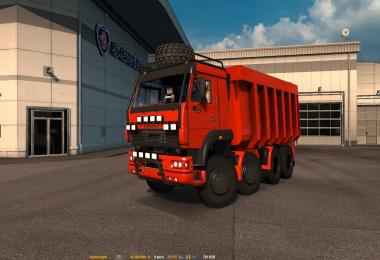 KAMAZ MONSTER 8x8 [RED] - UPDATED for 1.25