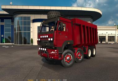 KAMAZ MONSTER 8x8 [RED] 1.25.x