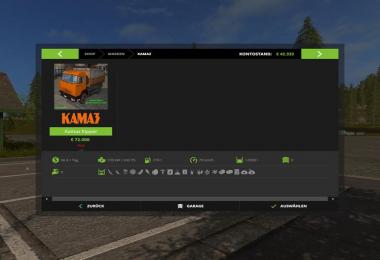 Kamaz tipper v1.0a