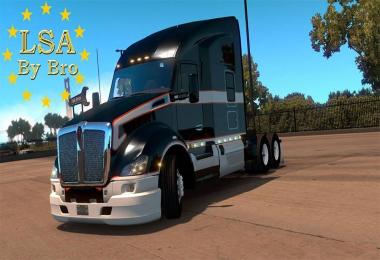 Kenworth t680 Double Bumper + Engine 625hp Multiplayer
