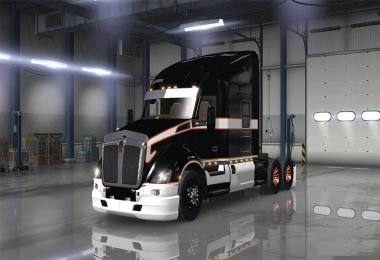 Kenworth t680 Double Bumper + Engine 625hp Multiplayer