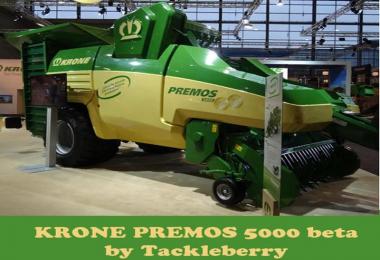 Krone Premos 5000 v2.0 washable
