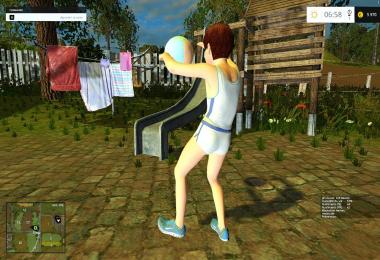 Little boy volleyball