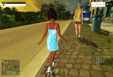 Little girl001 rollerskate