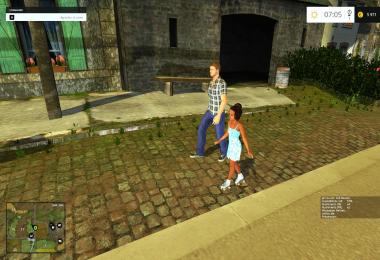 Little girl001 rollerskate