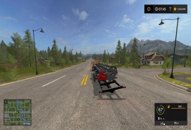 Maurer Gooseneck Header Trailer v1.0