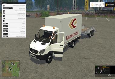 MB Sprinter Planenpritsche V1