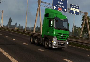 Mercedes Actros MP3 Reworks - By Capital v1.0