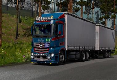 Mercedes-Benz Antos 12 for ETS2 v1.25