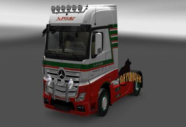 Mersedes Benz New Actros A.Pouls skin 1.25