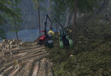 Mobile 800L diesel tank for the forest v1.0
