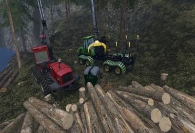 Mobile 800L diesel tank for the forest v1.0