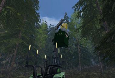 Mobile 800L diesel tank for the forest v1.0