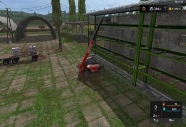 Placeable Shelving FS17 v1.0