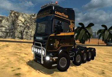 Scania R 8x4, Scania R 10x4 3 in 1 1.21-1.25
