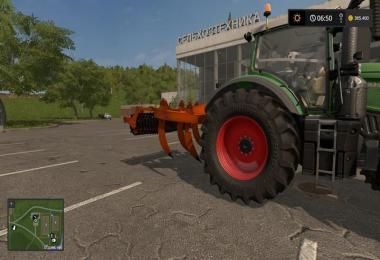 Seven straight arms subsoiler v1.0